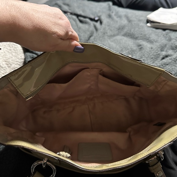 Gray Coach purse - Picture 2 of 3